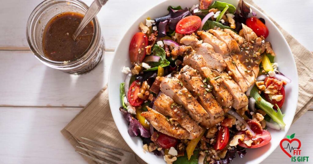 Grilled Chicken Salad, A Nutritionist's Guide How to Craft Healthy Meal Plans for Breakfast, Lunch, and Dinner