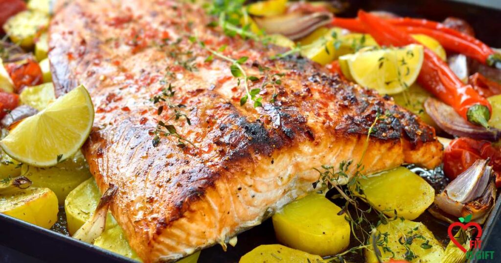Baked Salmon, A Nutritionist's Guide How to Craft Healthy Meal Plans for Breakfast, Lunch, and Dinner