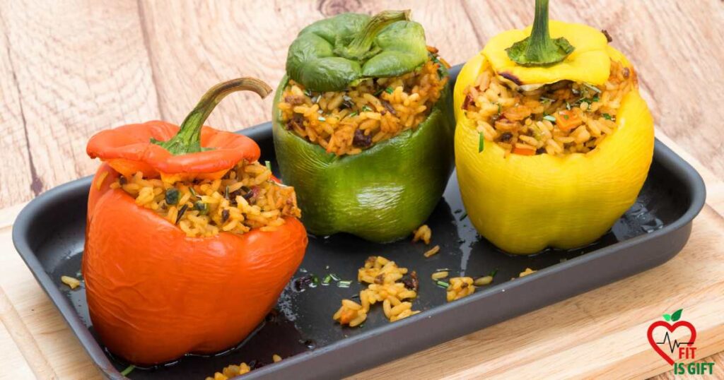 Stuffed Bell Peppers, A Nutritionist's Guide How to Craft Healthy Meal Plans for Breakfast, Lunch, and Dinner