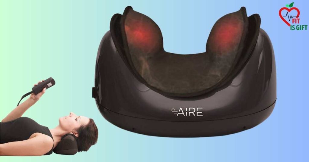 AirRelief Neck Massager - Relax and Rejuvenate, Best of the 5 Exercise Equipment For Neck Muscles