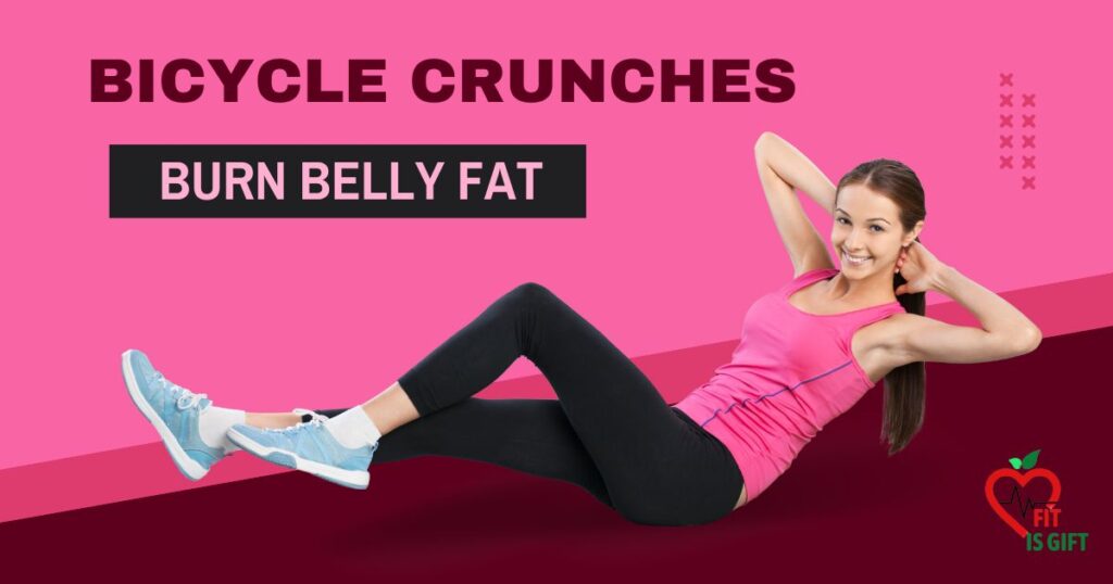 Bicycle Crunches - How to Do Ab Exercises Burn Belly Fat