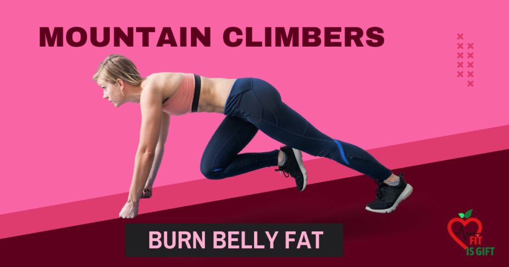 Mountain Climbers - How to Do Ab Exercises Burn Belly Fat