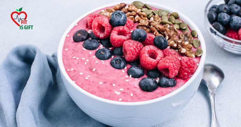 Bowl of Smoothies - The Most Healthy No Sugar Breakfast for Better Energy